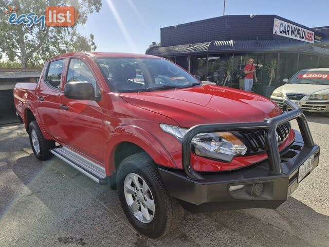 2016 Mitsubishi Triton MQ GLX PLUS Ute Automatic