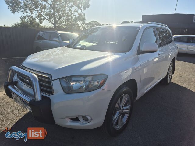 2007 Toyota Kluger GSU40R KX-S Wagon Automatic