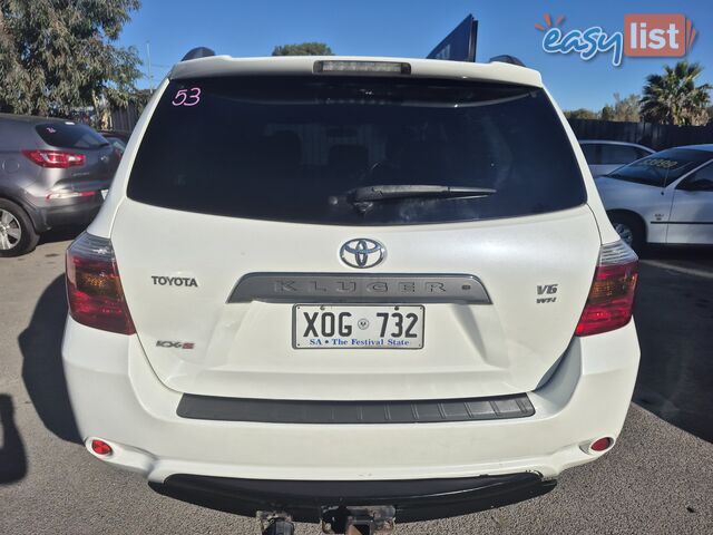 2007 Toyota Kluger GSU40R KX-S Wagon Automatic