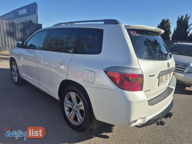 2007 Toyota Kluger GSU40R KX-S Wagon Automatic