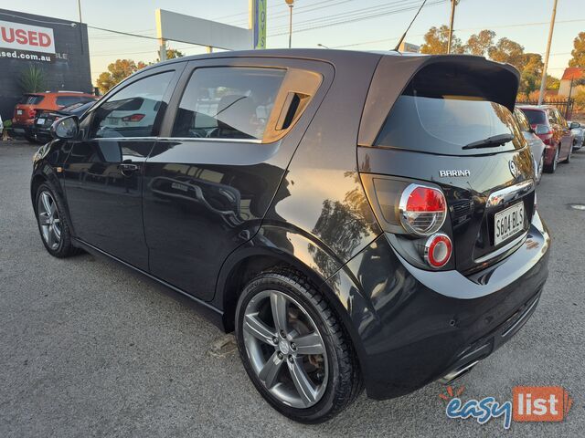 2015 Holden Barina TM RS Hatchback Manual