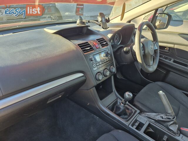 2012 Subaru Impreza G4 2.0i AWD Hatchback Manual