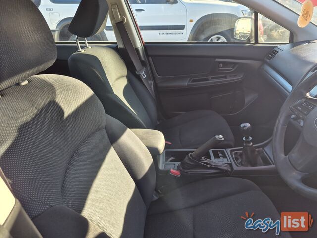 2012 Subaru Impreza G4 2.0i AWD Hatchback Manual