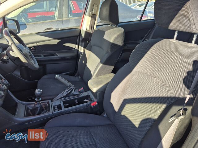 2012 Subaru Impreza G4 2.0i AWD Hatchback Manual