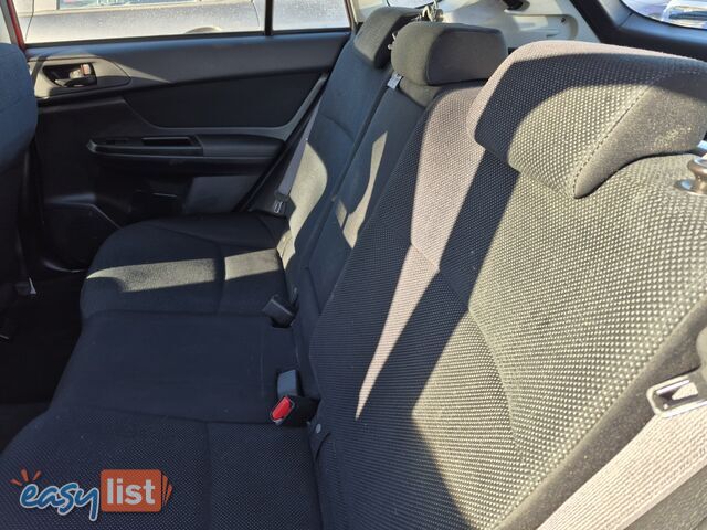 2012 Subaru Impreza G4 2.0i AWD Hatchback Manual