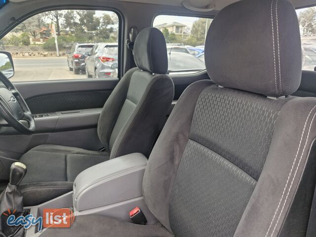 2009 Ford Ranger PK XLT 4X4 Ute Manual