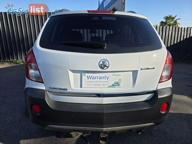 2012 Holden Captiva CG SERIES II MY12 TURBO DIESEL AWD Wagon Automatic