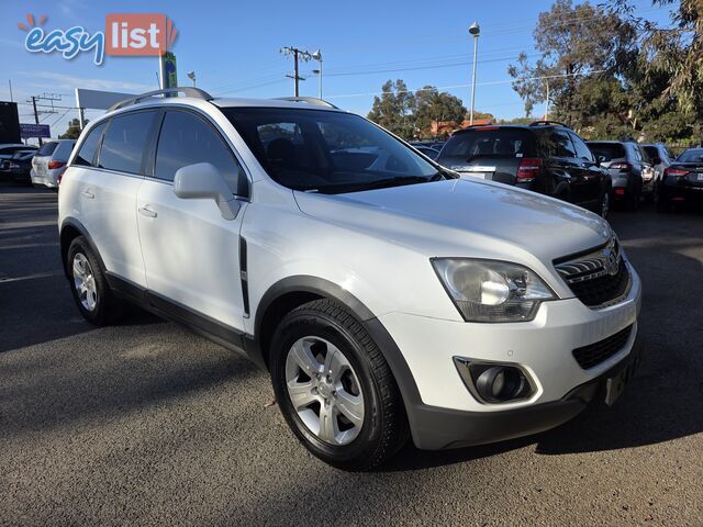 2012 Holden Captiva CG SERIES II MY12 TURBO DIESEL AWD Wagon Automatic