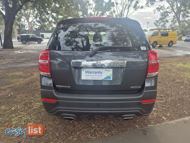 2016 Holden Captiva CG SERIES II ACTIVE 7SEATER Wagon Automatic