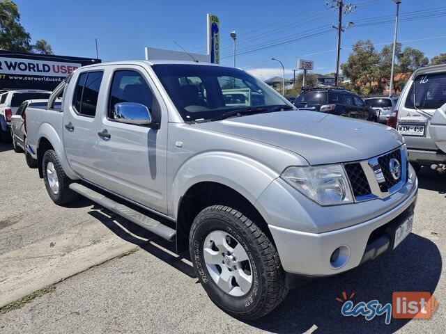 2006 Nissan Navara D40 ST-X 4X4 Ute Automatic