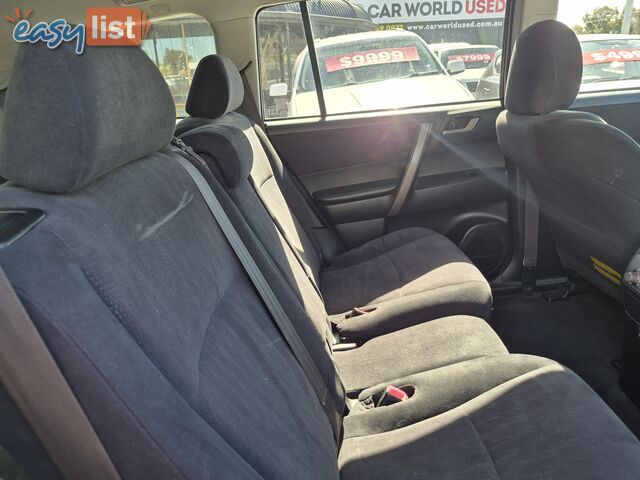 2008 Toyota Kluger GSU40R KX-R Wagon Automatic