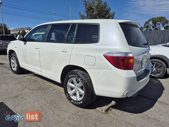 2008 Toyota Kluger GSU40R KX-R Wagon Automatic