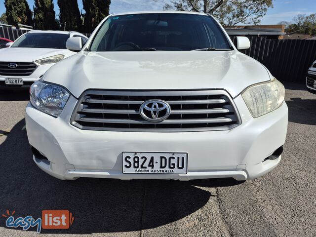 2008 Toyota Kluger GSU40R KX-R Wagon Automatic