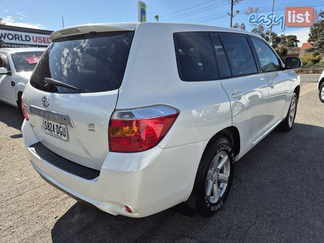 2008 Toyota Kluger GSU40R KX-R Wagon Automatic