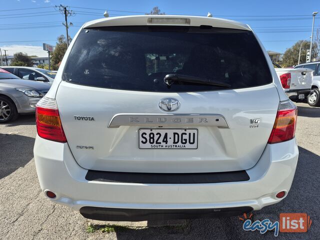 2008 Toyota Kluger GSU40R KX-R Wagon Automatic