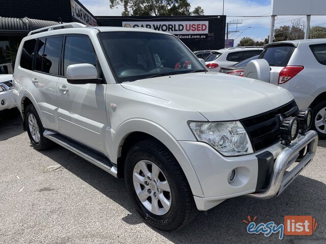 2010 Mitsubishi Pajero NT RX DiD 4X4 Wagon Automatic