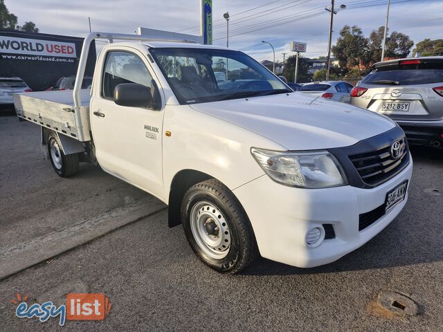 2011 Toyota Hilux TGN16R WORKMATE Ute Manual