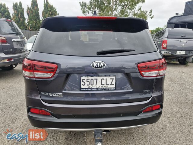 2016 Kia Sorento UM PLATINUM AWD Wagon Automatic