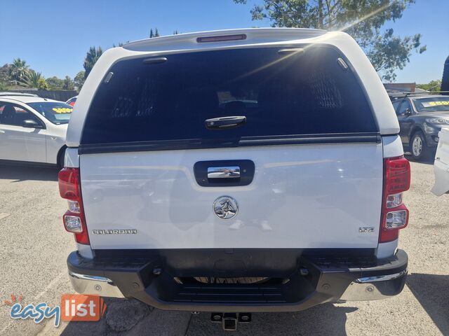 2017 Holden Colorado LTZ 4X4 Ute Automatic