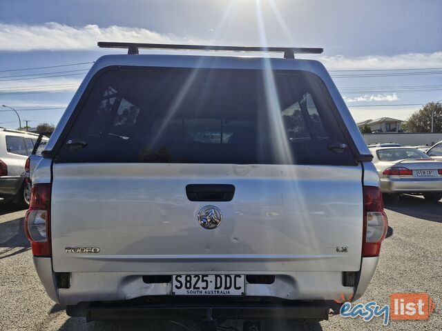 2007 Holden Rodeo LX 4X4 Ute Manual