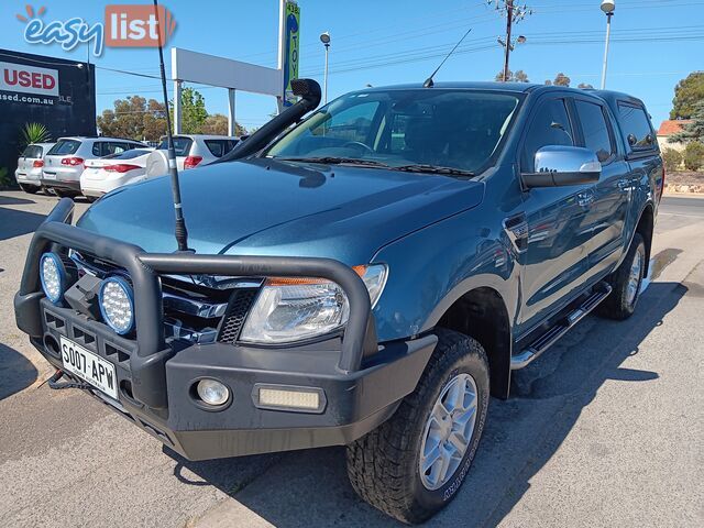 2014 Ford Ranger PX XLT 4X4 Ute Automatic