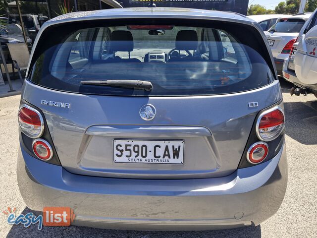 2012 Holden Barina TM CD Hatchback Automatic