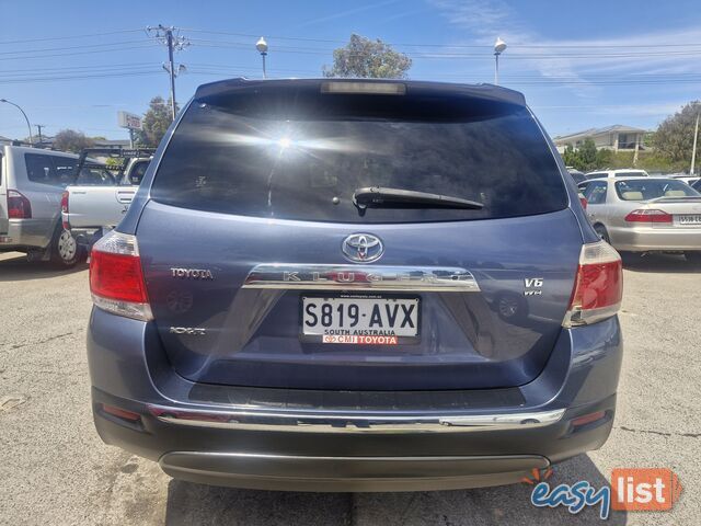 2011 Toyota Kluger KXR 4x4 Wagon Automatic