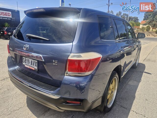 2011 Toyota Kluger KXR 4x4 Wagon Automatic