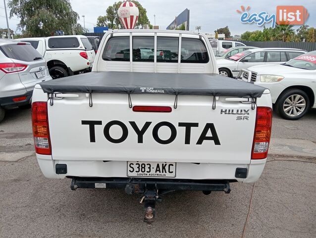 2010 Toyota Hilux dual cab SR Ute Manual