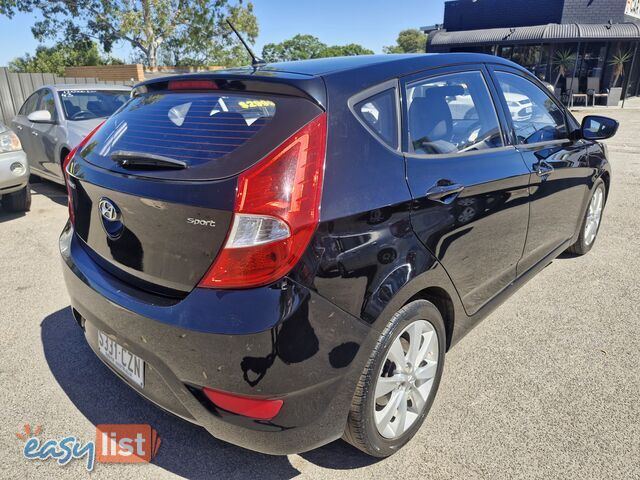 2017 Hyundai Accent RB5 SPORT Hatchback Automatic