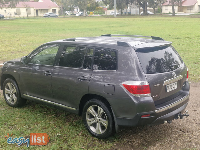 2012 Toyota Kluger GSU45R KX-S AWD Wagon Automatic