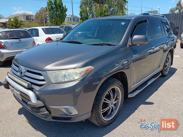 2012 Toyota Kluger GSU40R GRANDE 4X4 Wagon Automatic