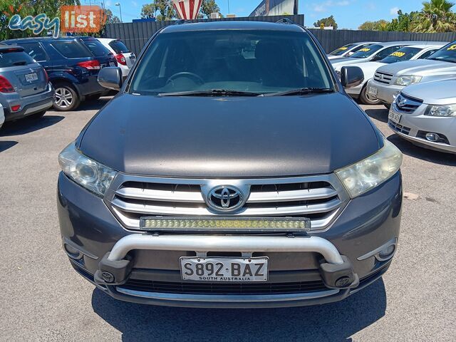 2012 Toyota Kluger GSU40R GRANDE 4X4 Wagon Automatic