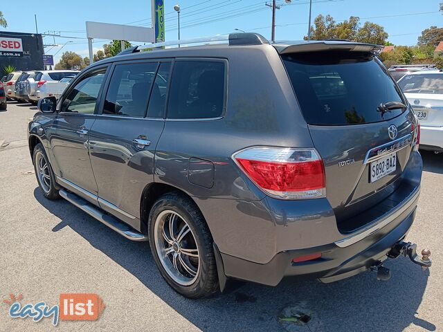 2012 Toyota Kluger GSU40R GRANDE 4X4 Wagon Automatic