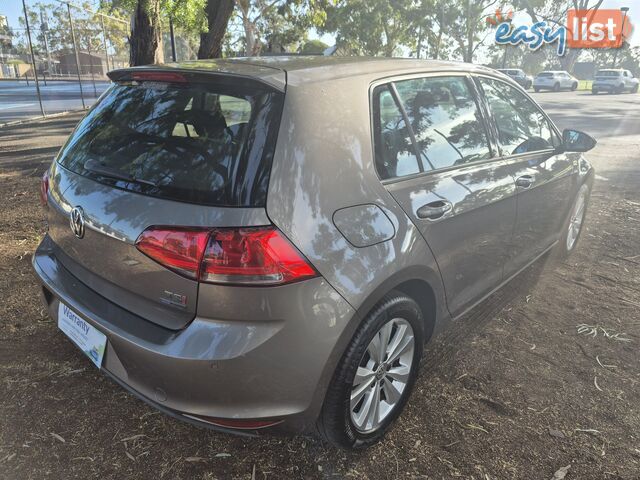 2014 Volkswagen Golf VII 90TSICOMFORTLINE Hatchback Automatic
