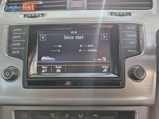 2014 Volkswagen Golf VII 90TSICOMFORTLINE Hatchback Automatic