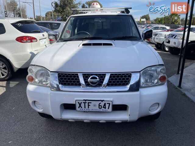 2008 Nissan Navara D22 SST-R 4X4 Ute Manual