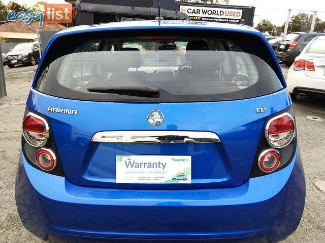 2013 Holden Barina TM MY13 CD Hatchback Automatic