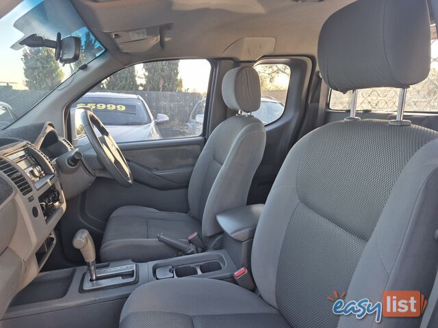 2009 Nissan Navara D40 ST-X 4X4 Ute Automatic