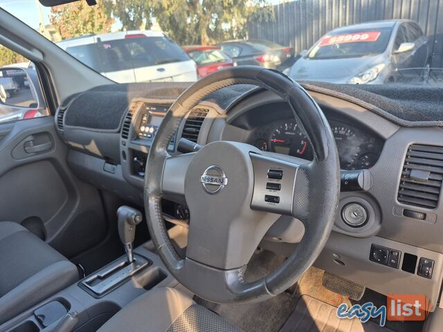 2009 Nissan Navara D40 ST-X 4X4 Ute Automatic