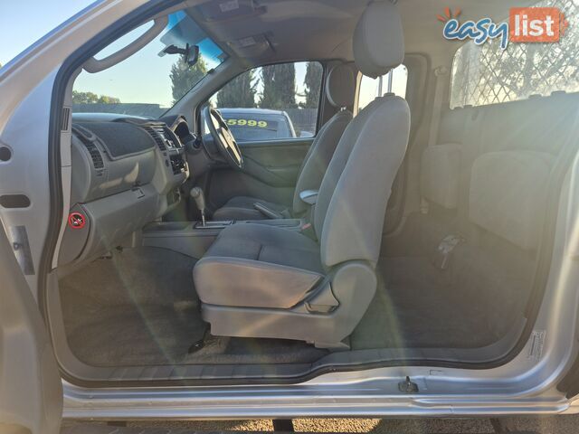 2009 Nissan Navara D40 ST-X 4X4 Ute Automatic