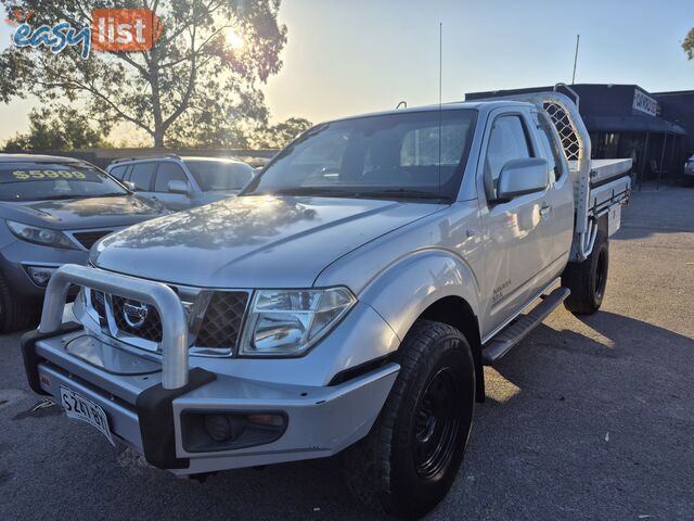 2009 Nissan Navara D40 ST-X 4X4 Ute Automatic