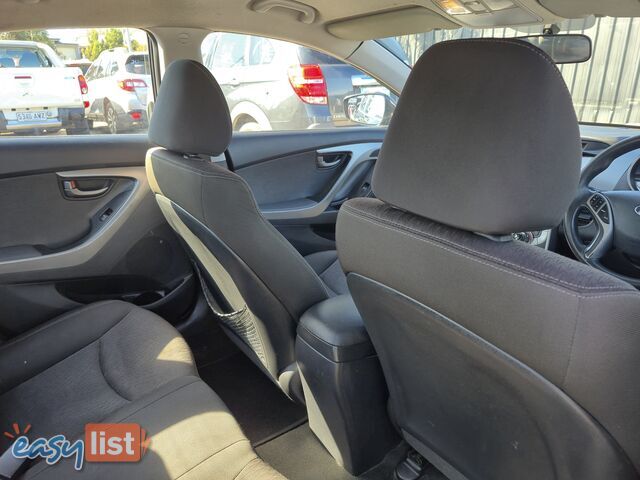 2012 Hyundai Elantra ELITE Sedan Manual