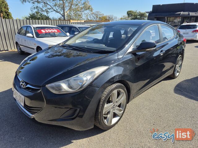 2012 Hyundai Elantra ELITE Sedan Manual