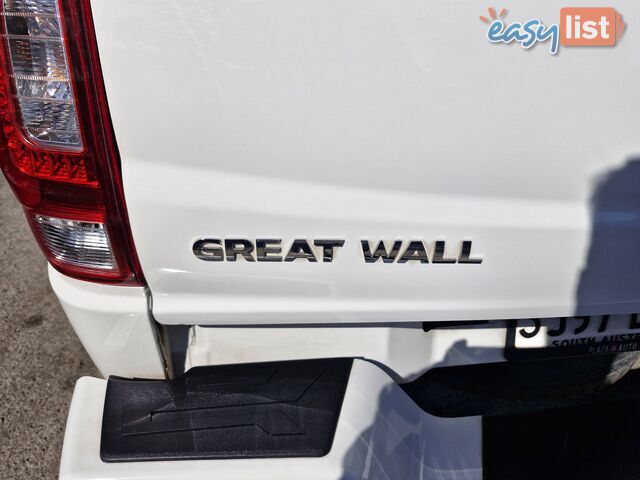 2017 GWM Steed STEED Ute Manual