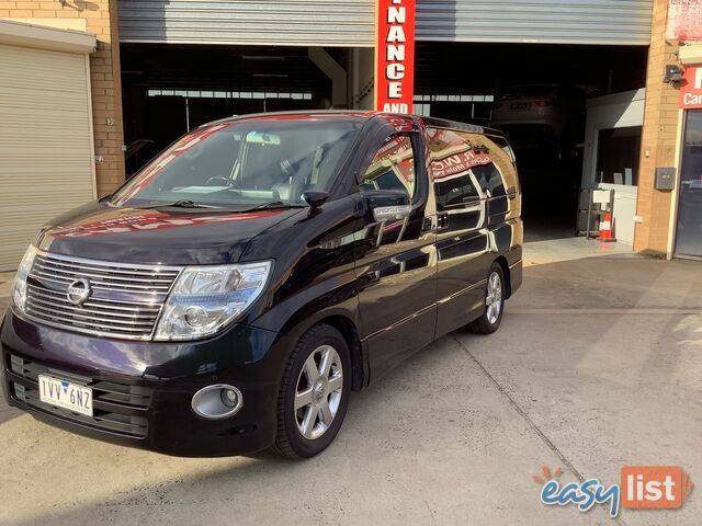 2008 Nissan Elgrand 8 Seater, STAR E51 HIGWAYSTAR Wagon Automatic