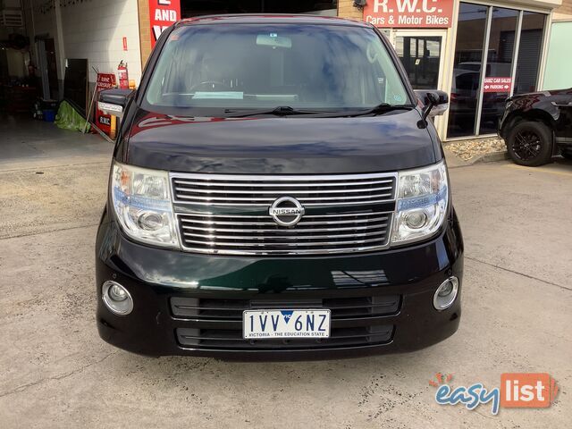 2008 Nissan Elgrand 8 Seater, STAR E51 HIGWAYSTAR Wagon Automatic