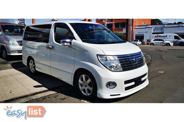 2007 NISSAN ELGRAND  E51 PEOPLEMOVER