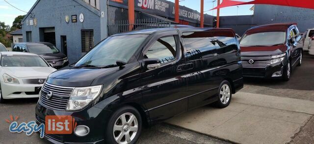 2009 NISSAN ELGRAND HIGHWAY STAR  -