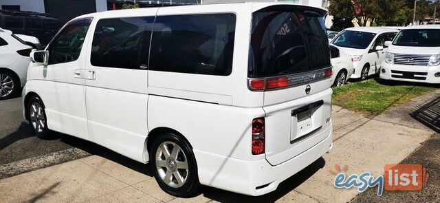 2008 NISSAN ELGRAND HIGHWAY STAR  -